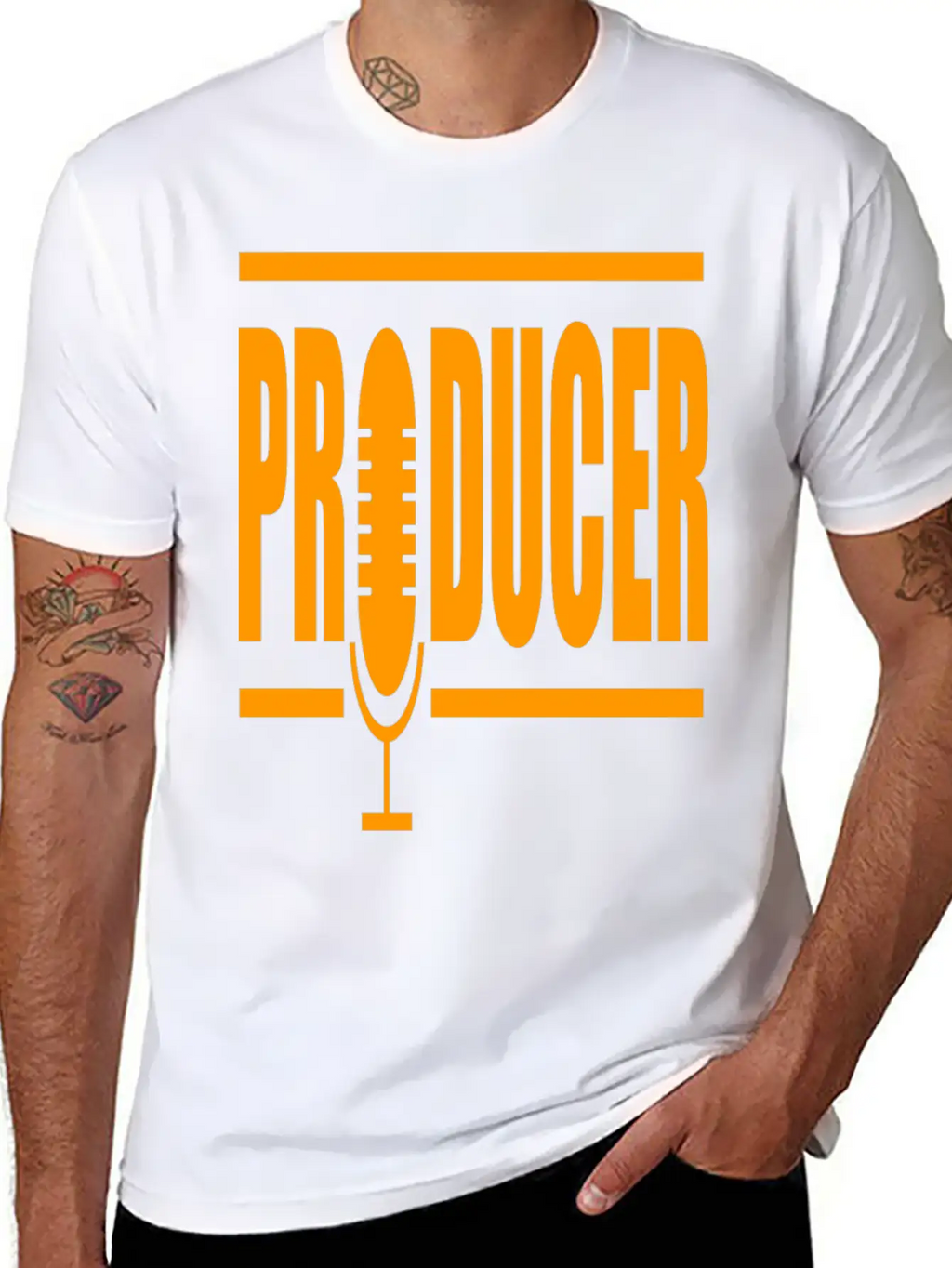 Music Producer Breathable Graphic T-Shirt – Perfect For Casual Days