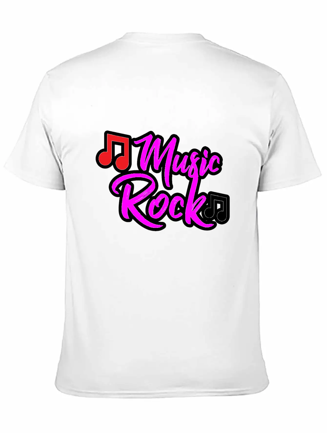 Music Rock Design For All The Music Lovers Relaxed Everyday Tee – Lightweight And Durable Cotton