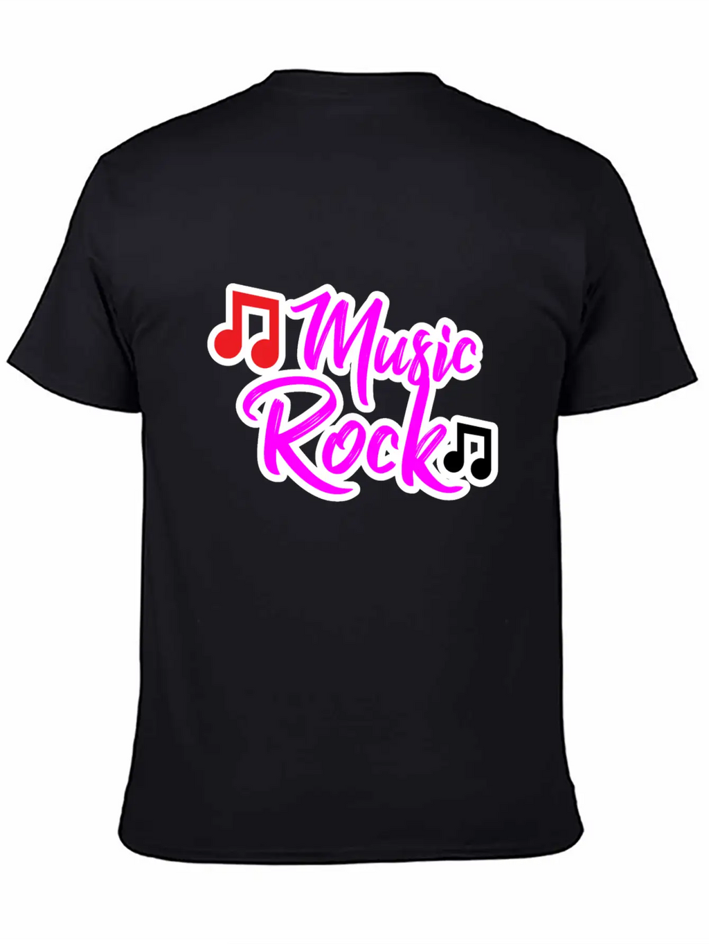 Music Rock Design For All The Music Lovers Relaxed Everyday Tee – Lightweight And Durable Cotton