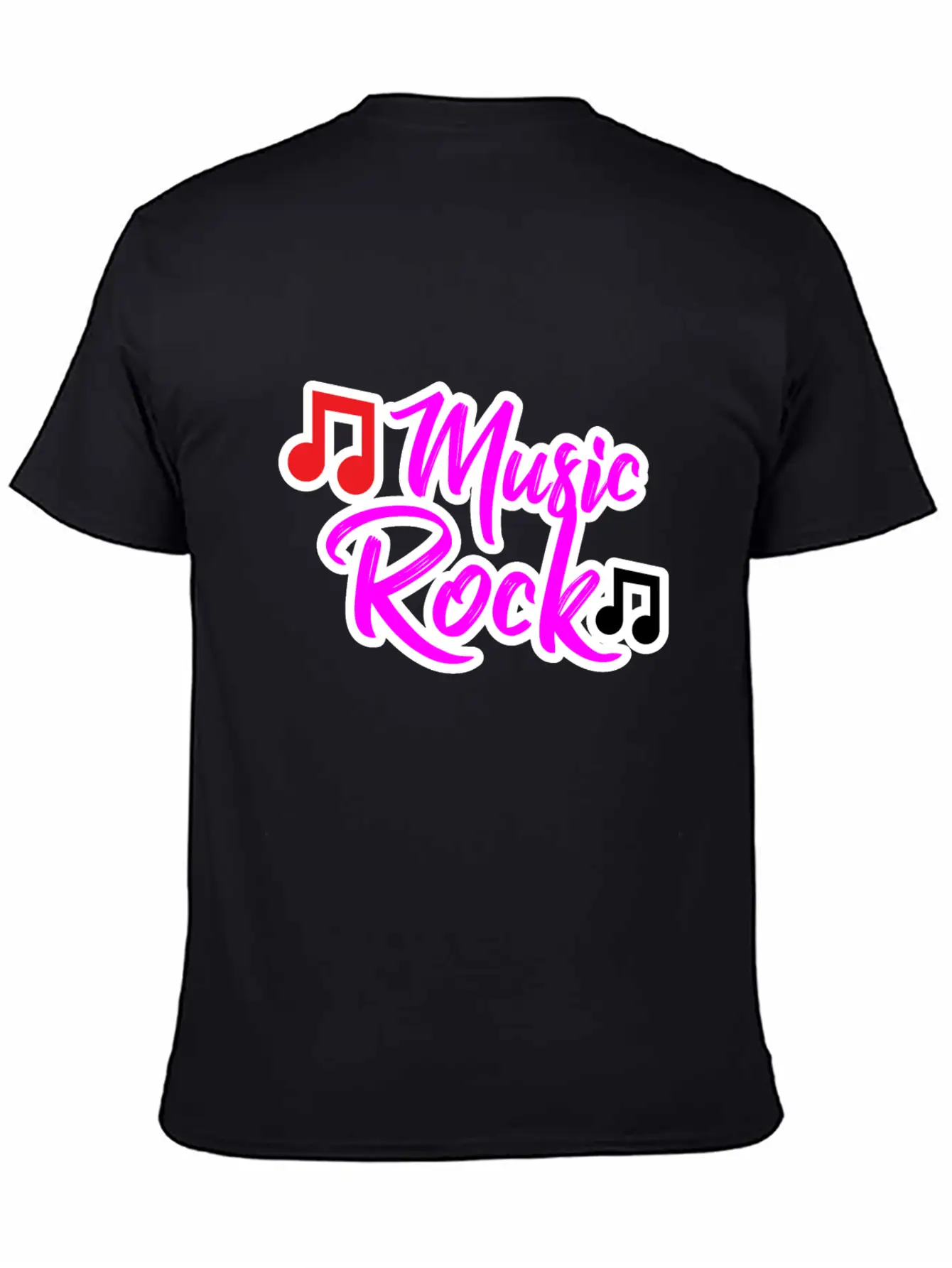 Music Rock Design For All The Music Lovers Relaxed Everyday Tee – Lightweight And Durable Cotton