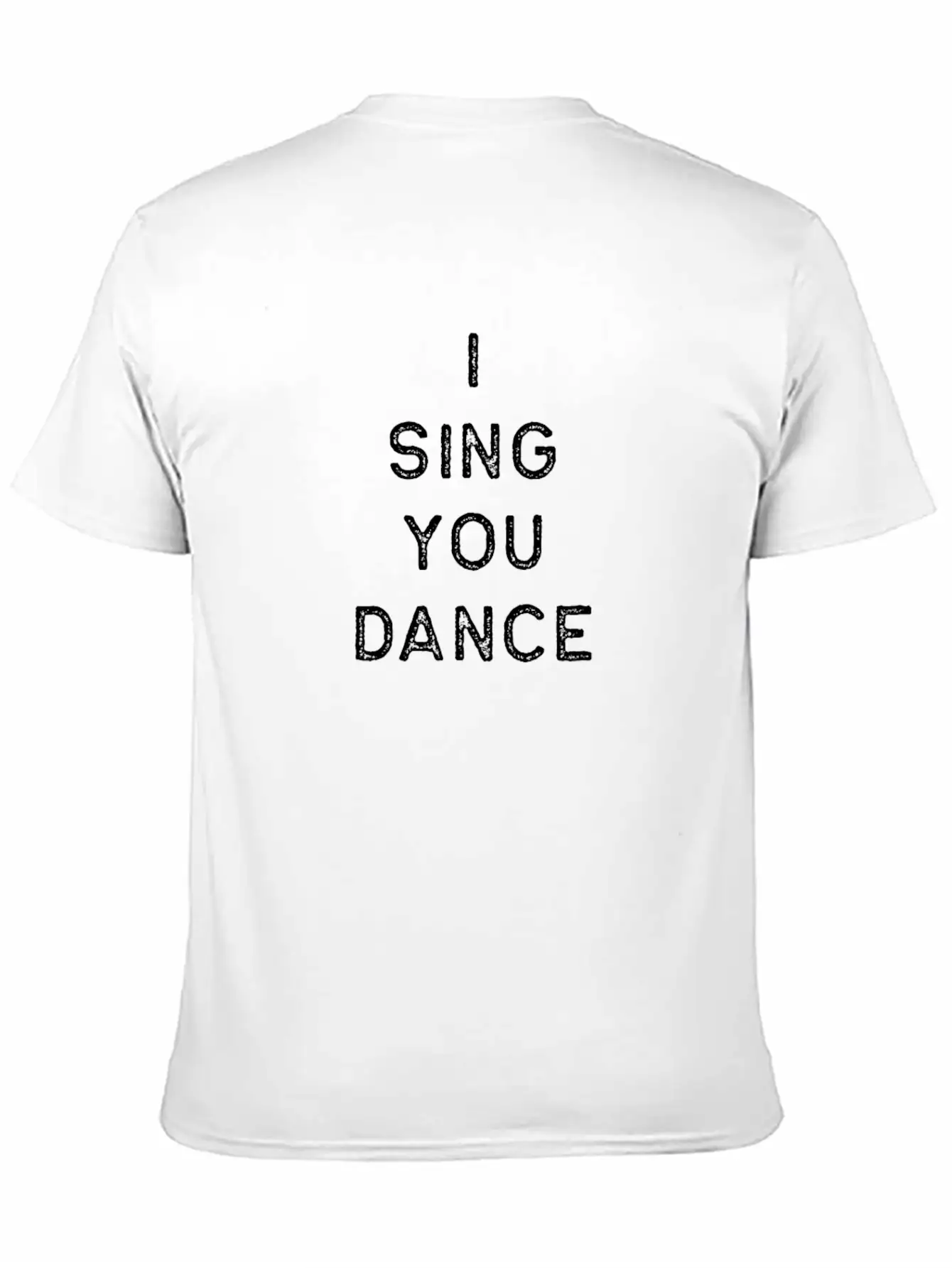Music Shirt I Sing You Dance Dark Song Writer Musician Guitar Player Singer Gift Timeless Short Sleeve Tee – Comfy And Minimalist Design
