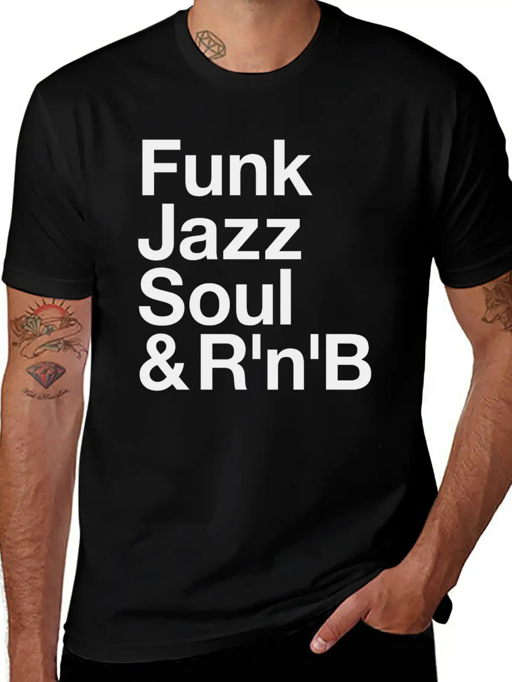 Music Style Relaxed Everyday Tee – Lightweight And Durable Cotton