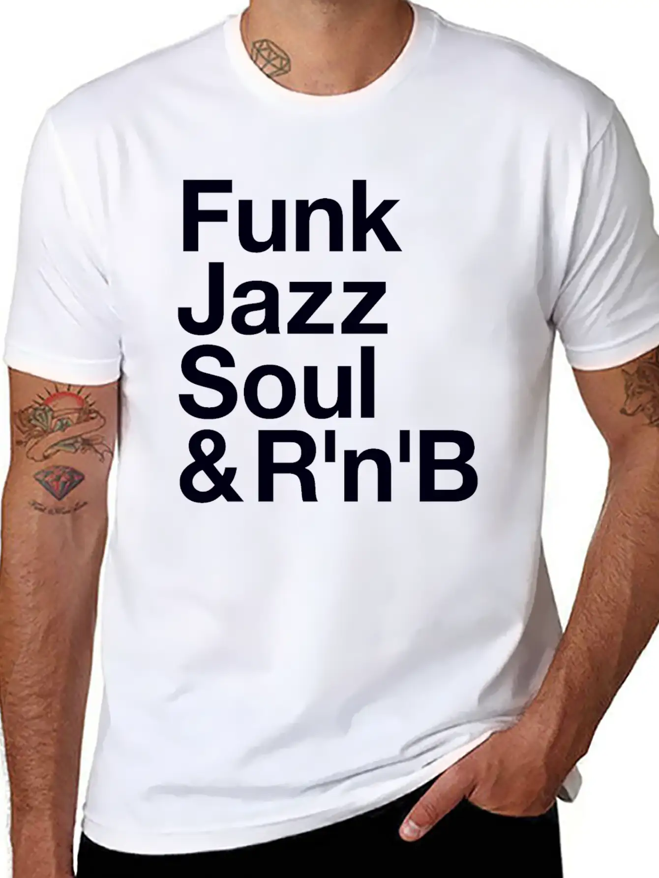 Music Style Relaxed Everyday Tee – Lightweight And Durable Cotton