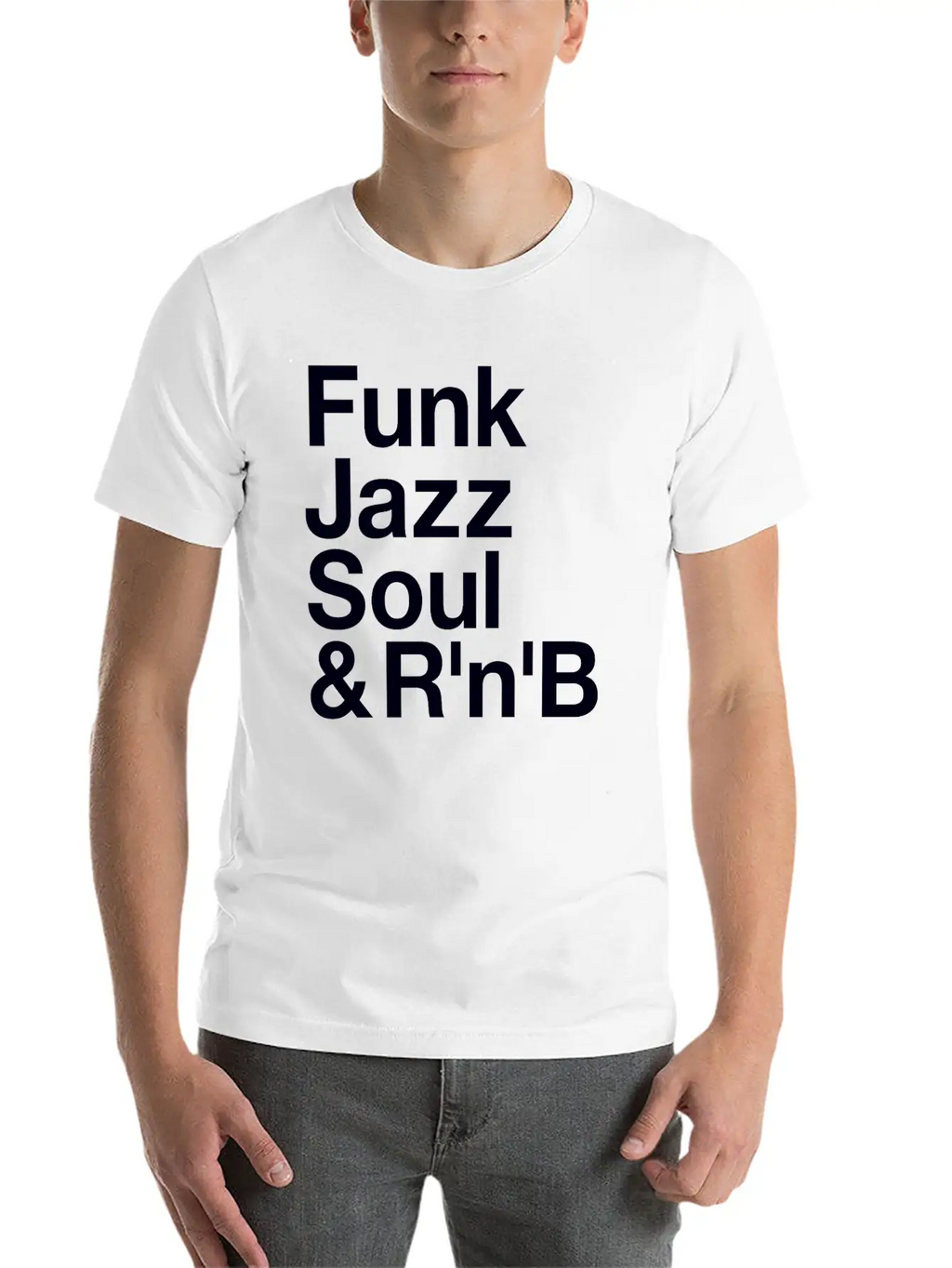 Music Style Relaxed Everyday Tee – Lightweight And Durable Cotton