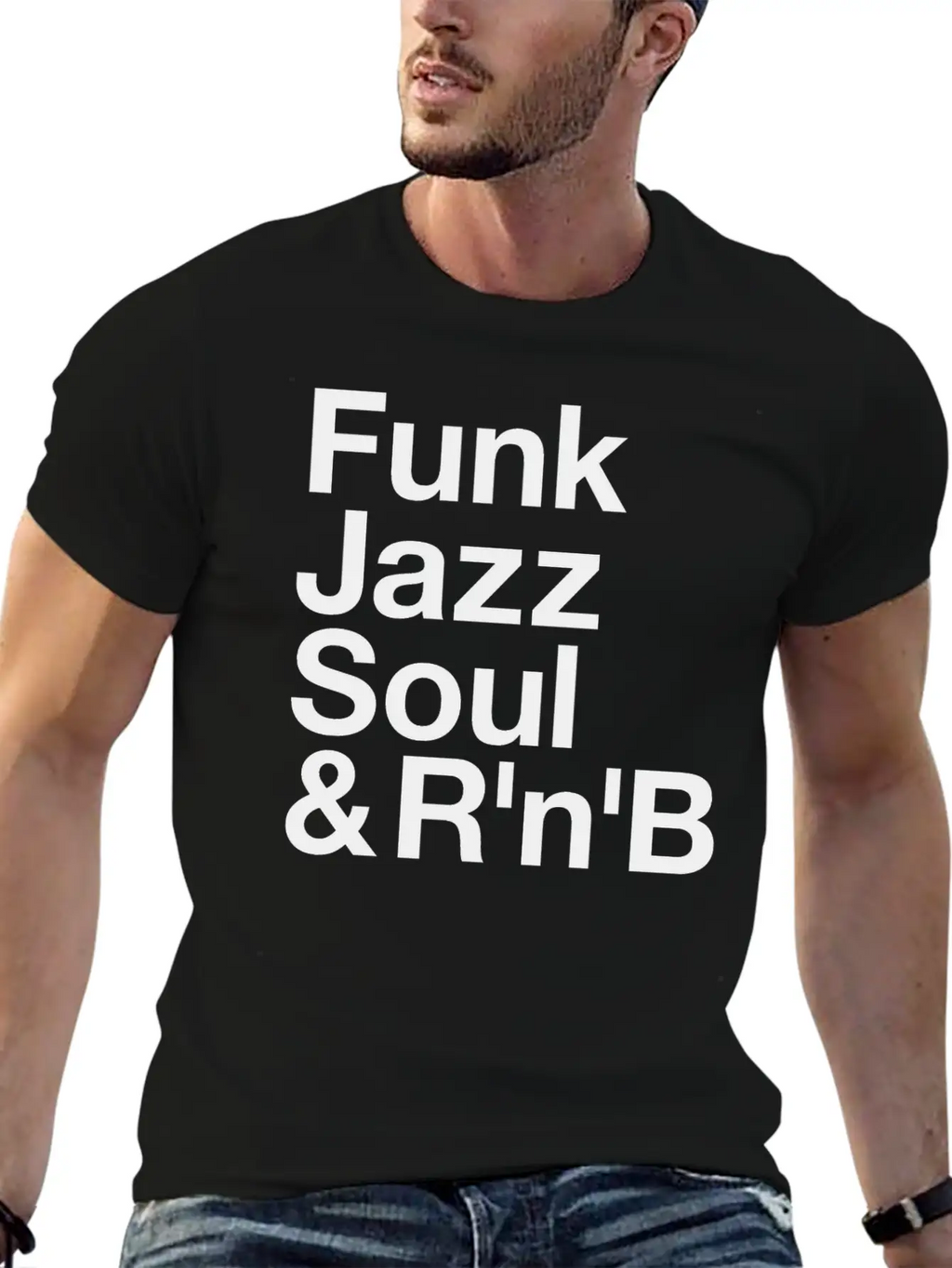 Music Style Relaxed Everyday Tee – Lightweight And Durable Cotton