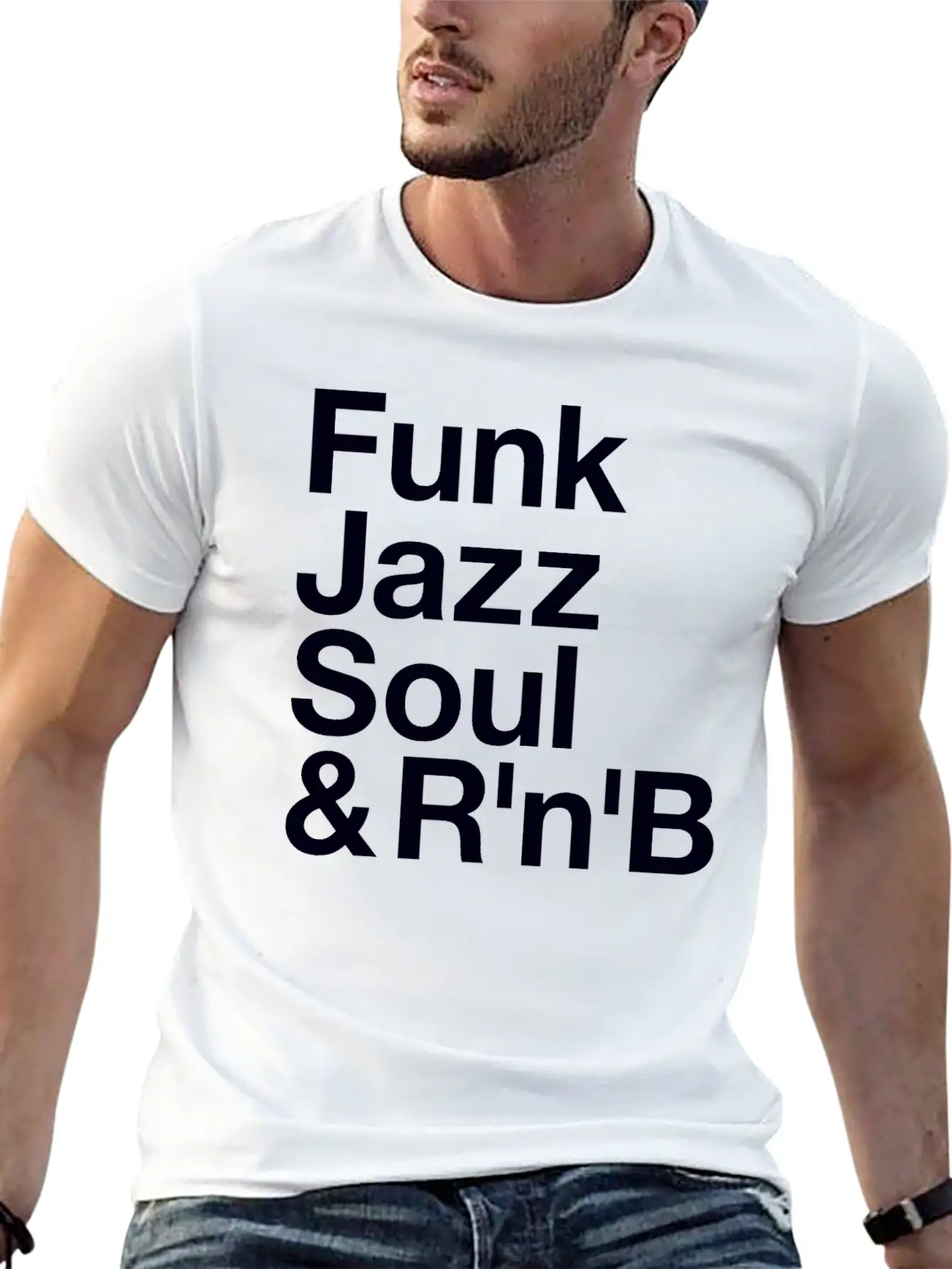 Music Style Relaxed Everyday Tee – Lightweight And Durable Cotton