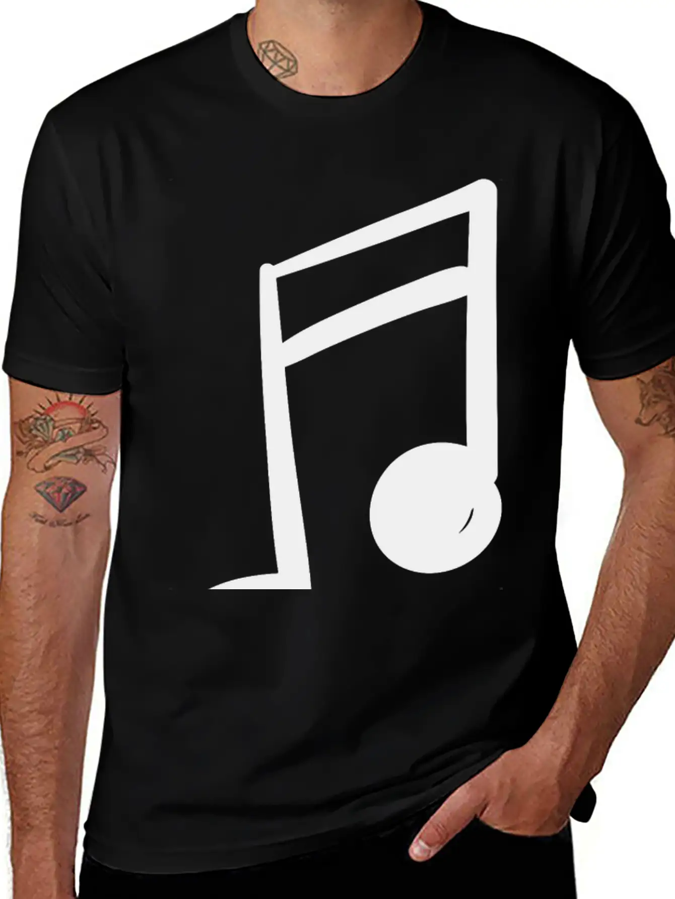Music Tone Basic Graphic T-Shirt – Daily Comfort In Soft Cotton