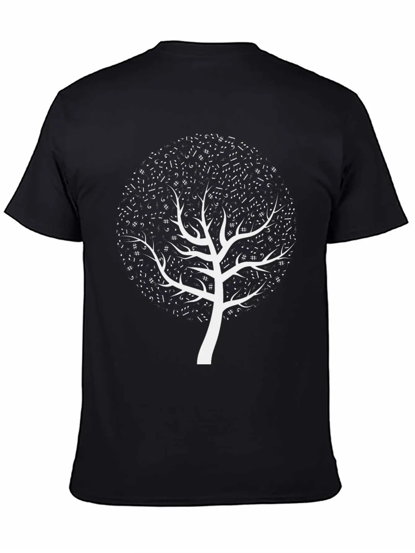 Music Tree Relaxed Everyday Tee – Lightweight And Durable Cotton