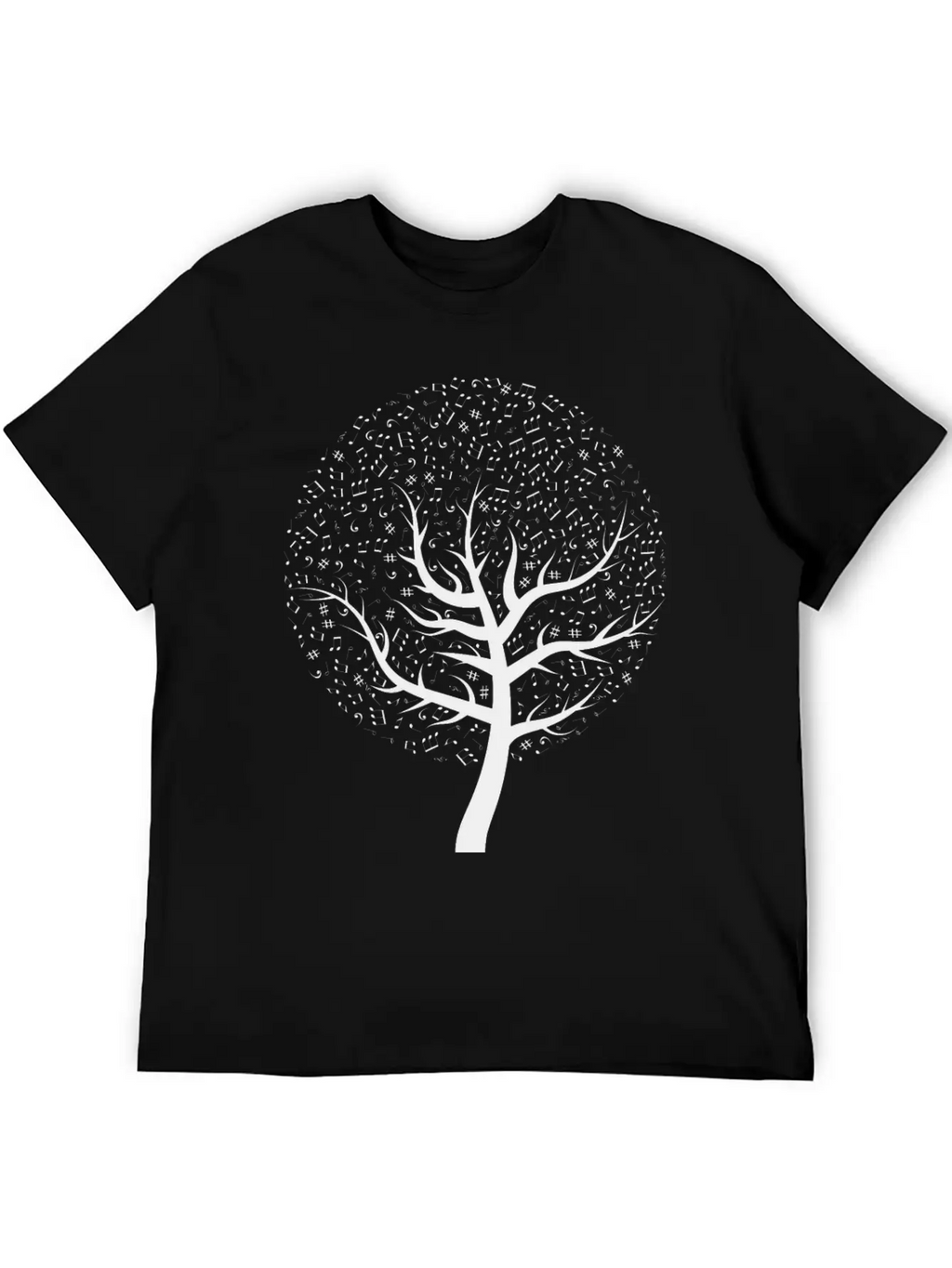 Music Tree Relaxed Everyday Tee – Lightweight And Durable Cotton