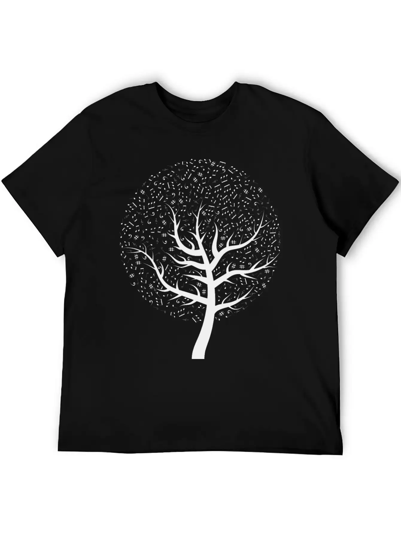 Music Tree Relaxed Everyday Tee – Lightweight And Durable Cotton