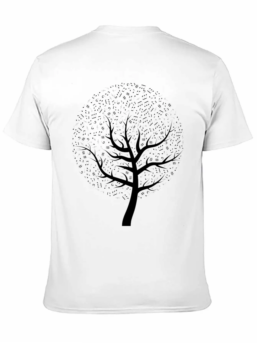 Music Tree Relaxed Everyday Tee – Lightweight And Durable Cotton