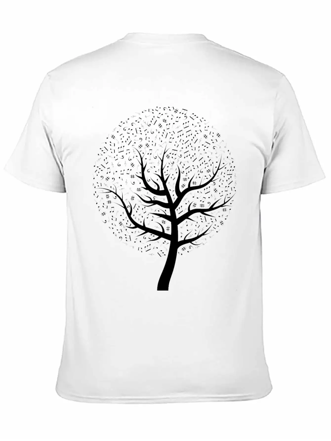 Music Tree Relaxed Everyday Tee – Lightweight And Durable Cotton