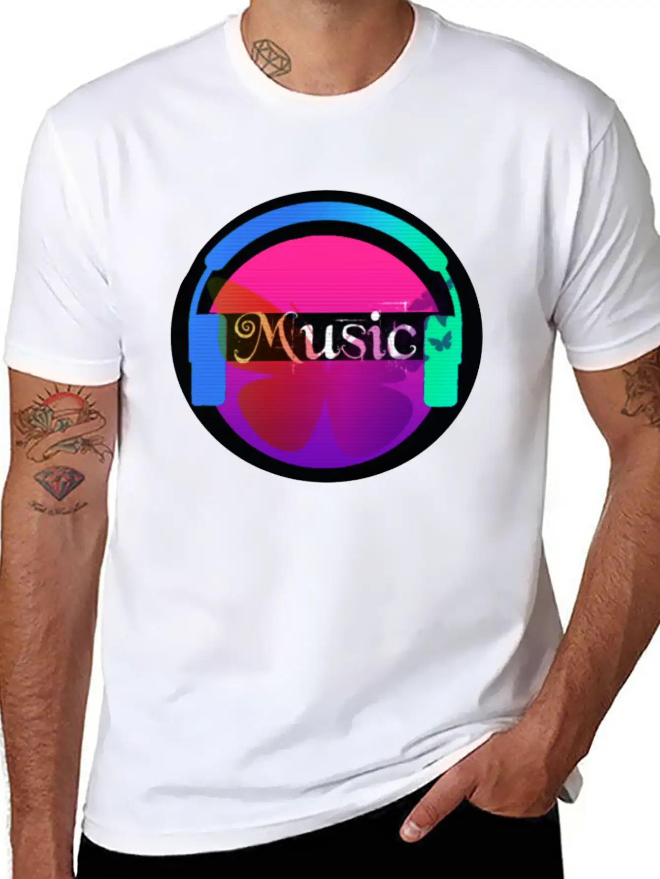 Music Unisex Casual T-Shirt – Clean Design For Daily Comfort