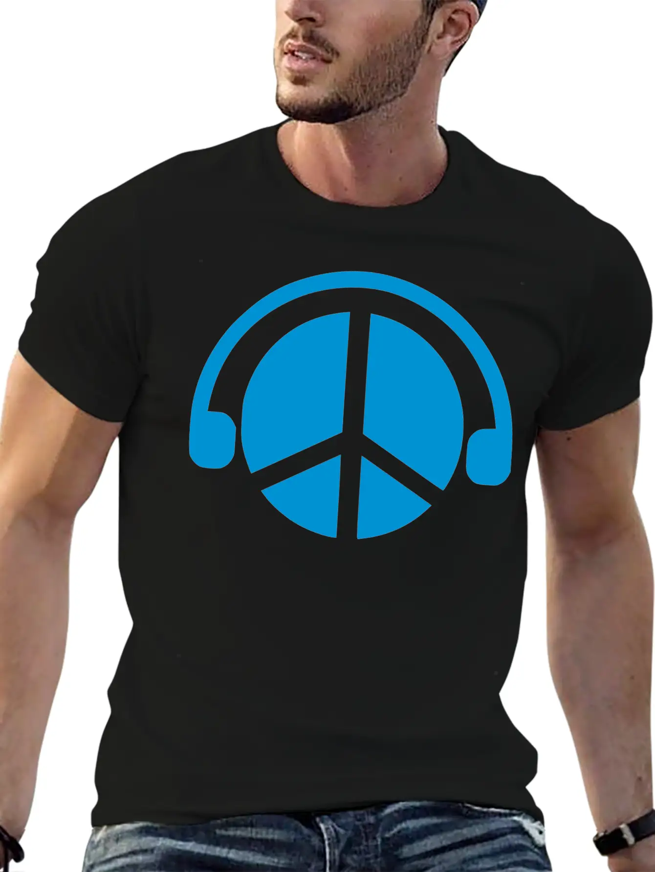MUSIC UNITED Stylish Everyday T-Shirt – Unisex Basic Cotton Tee
