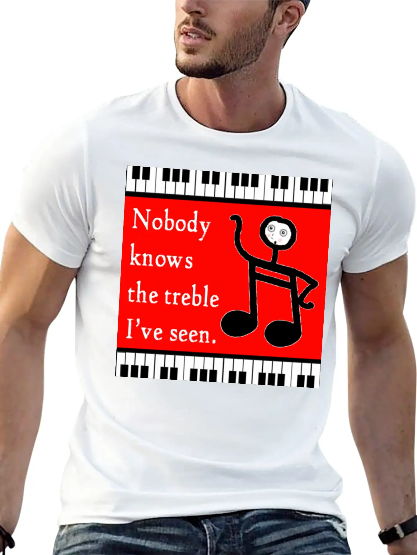 Musical Cheers Unisex Casual T-Shirt – Clean Design For Daily Comfort