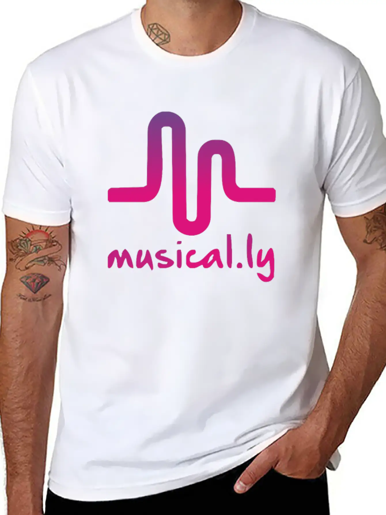 Musical Funny Symbol Music Essential Cotton Tee For Daily Outfits – Unisex Style