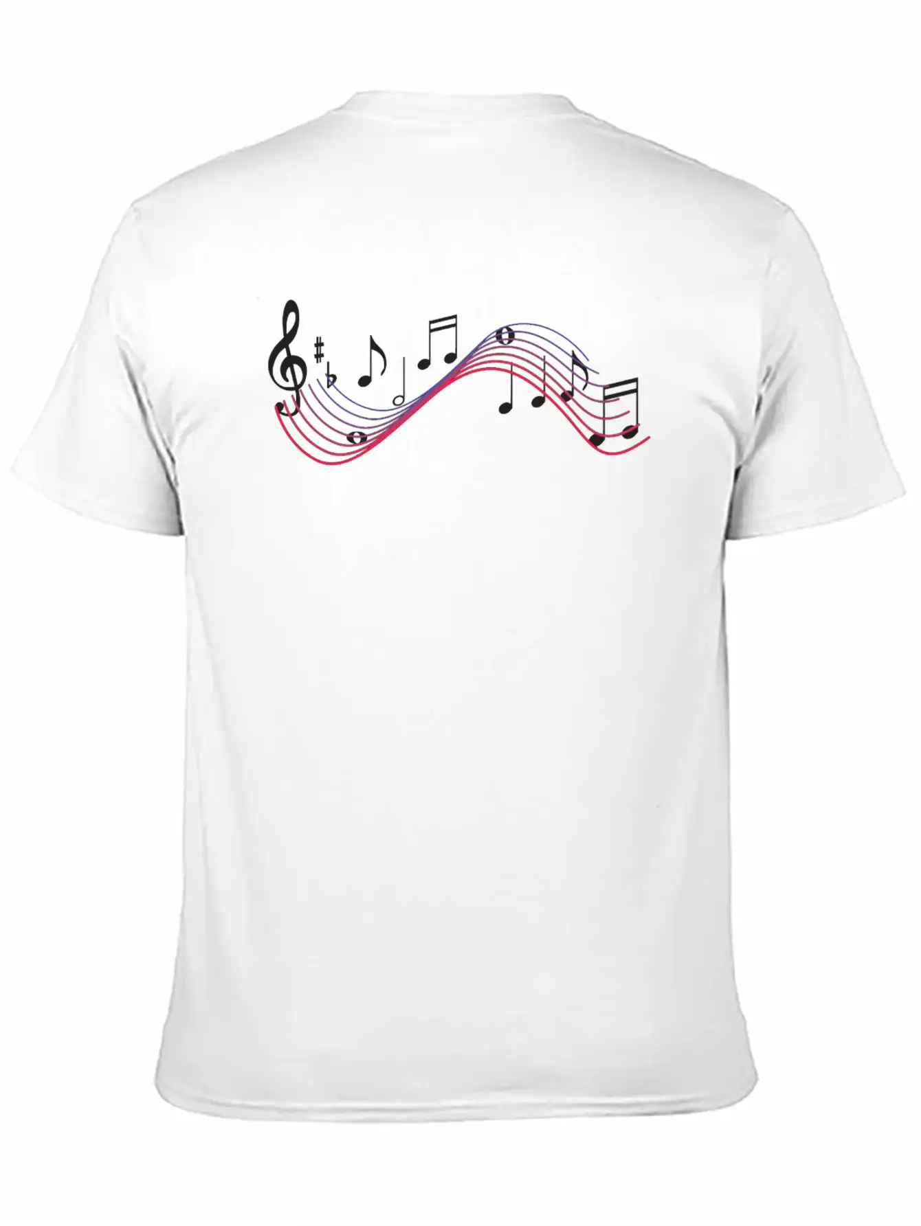 Musical Notes Timeless Short Sleeve Tee – Comfy And Minimalist Design