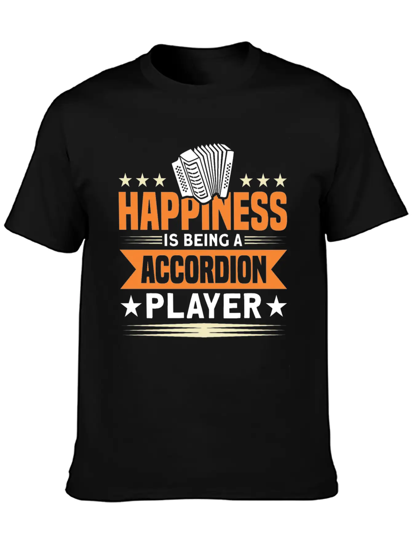 Musician Accordeon Accordion Gift Stylish Everyday T-Shirt – Unisex Basic Cotton Tee