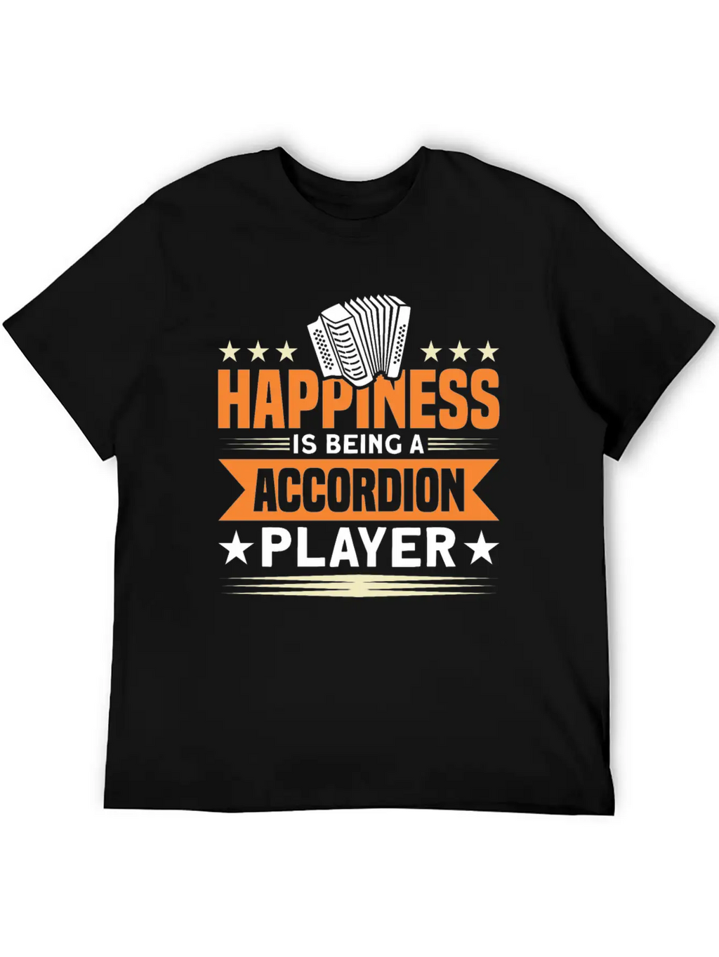 Musician Accordeon Accordion Gift Stylish Everyday T-Shirt – Unisex Basic Cotton Tee