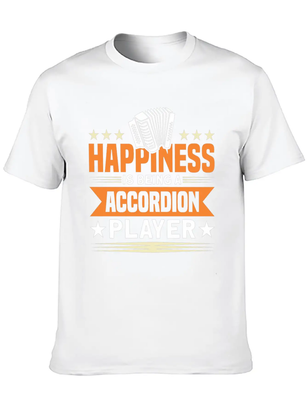 Musician Accordeon Accordion Gift Stylish Everyday T-Shirt – Unisex Basic Cotton Tee
