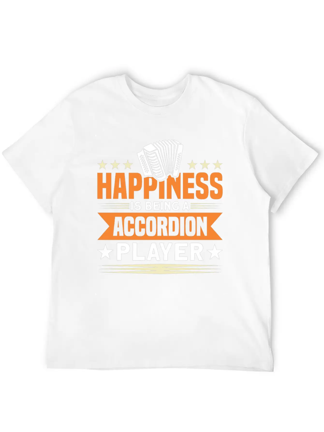 Musician Accordeon Accordion Gift Stylish Everyday T-Shirt – Unisex Basic Cotton Tee