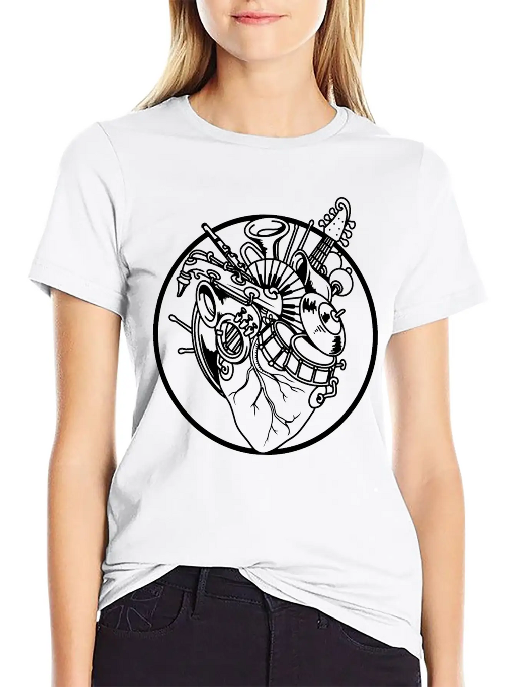 Musician Breathable Graphic T-Shirt – Perfect For Casual Days