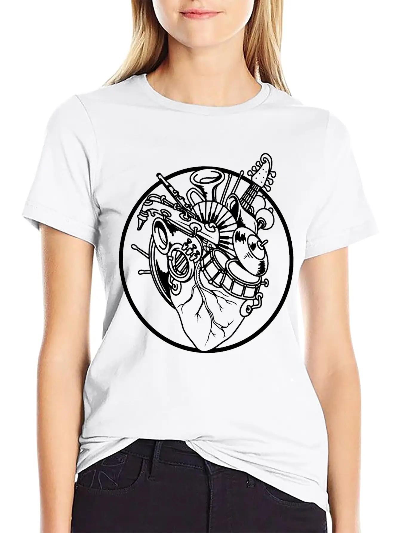 Musician Breathable Graphic T-Shirt – Perfect For Casual Days