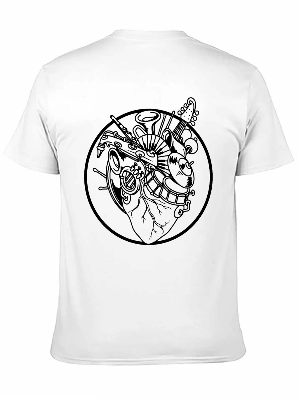 Musician Breathable Graphic T-Shirt – Perfect For Casual Days
