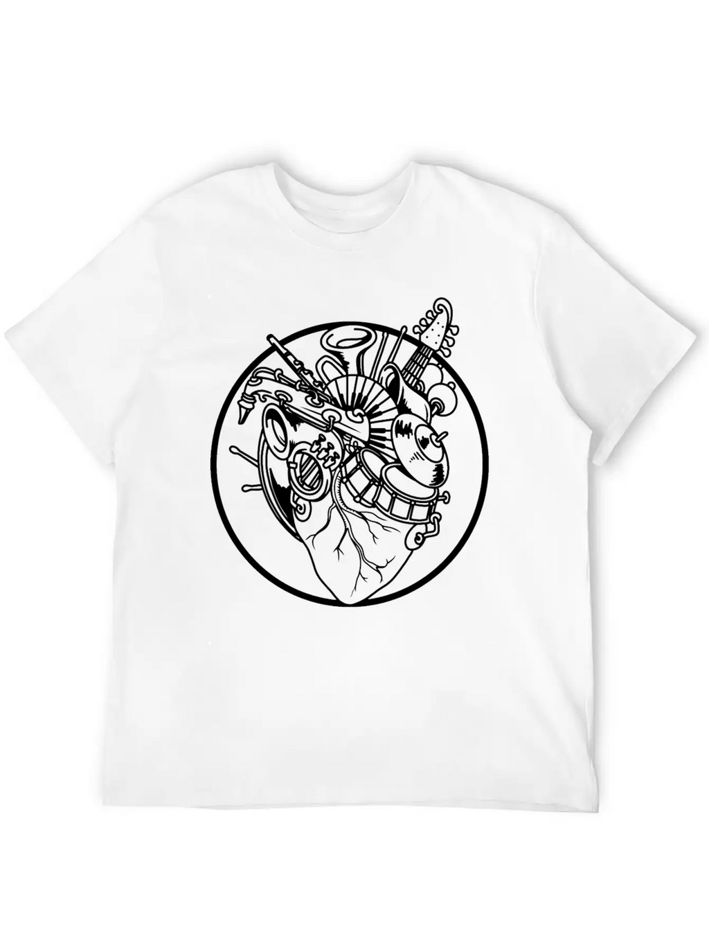 Musician Breathable Graphic T-Shirt – Perfect For Casual Days