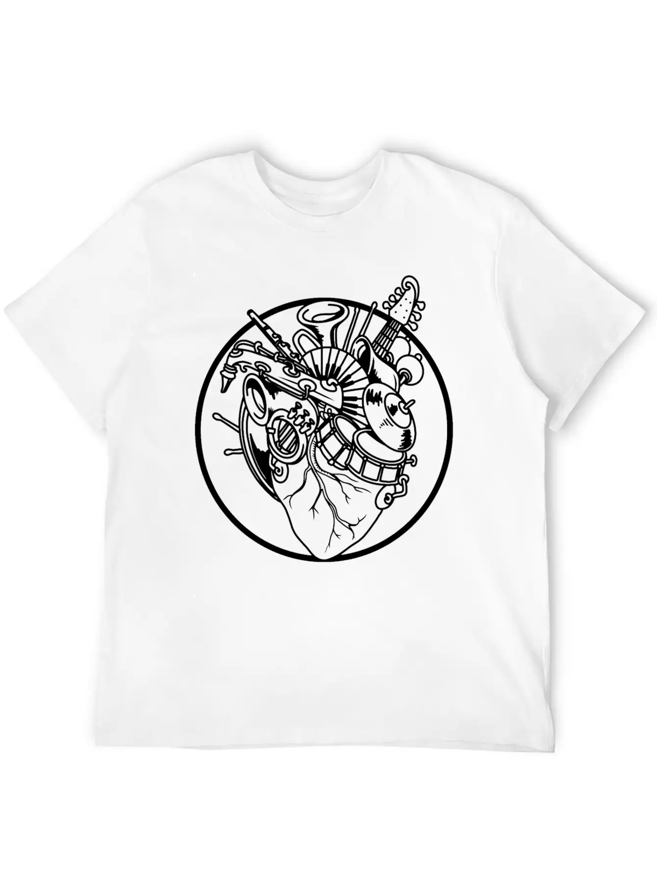 Musician Breathable Graphic T-Shirt – Perfect For Casual Days