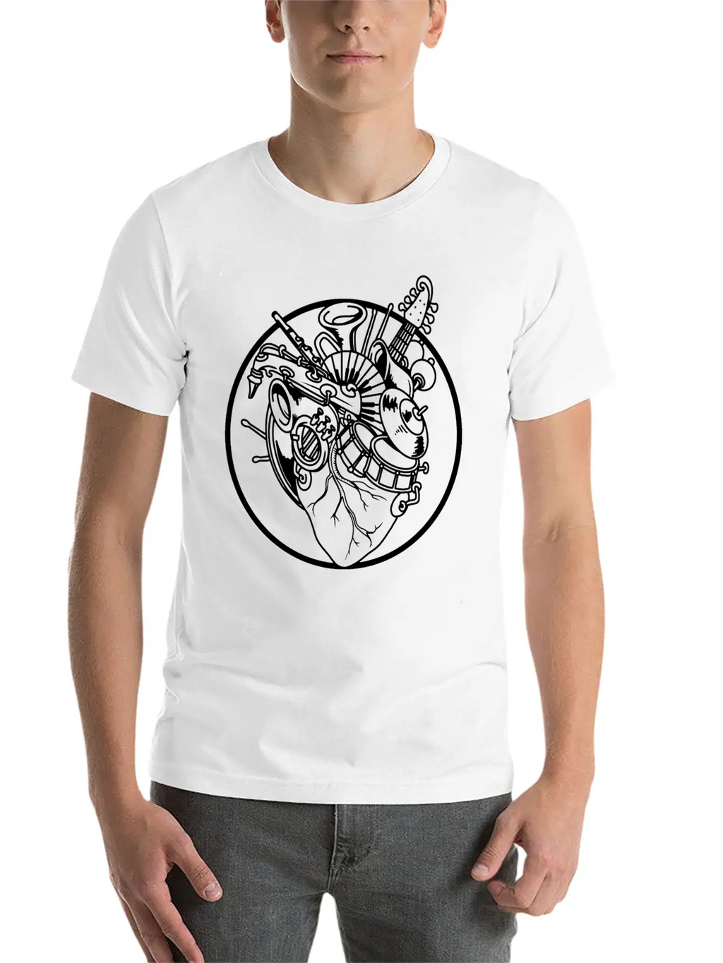 Musician Breathable Graphic T-Shirt – Perfect For Casual Days