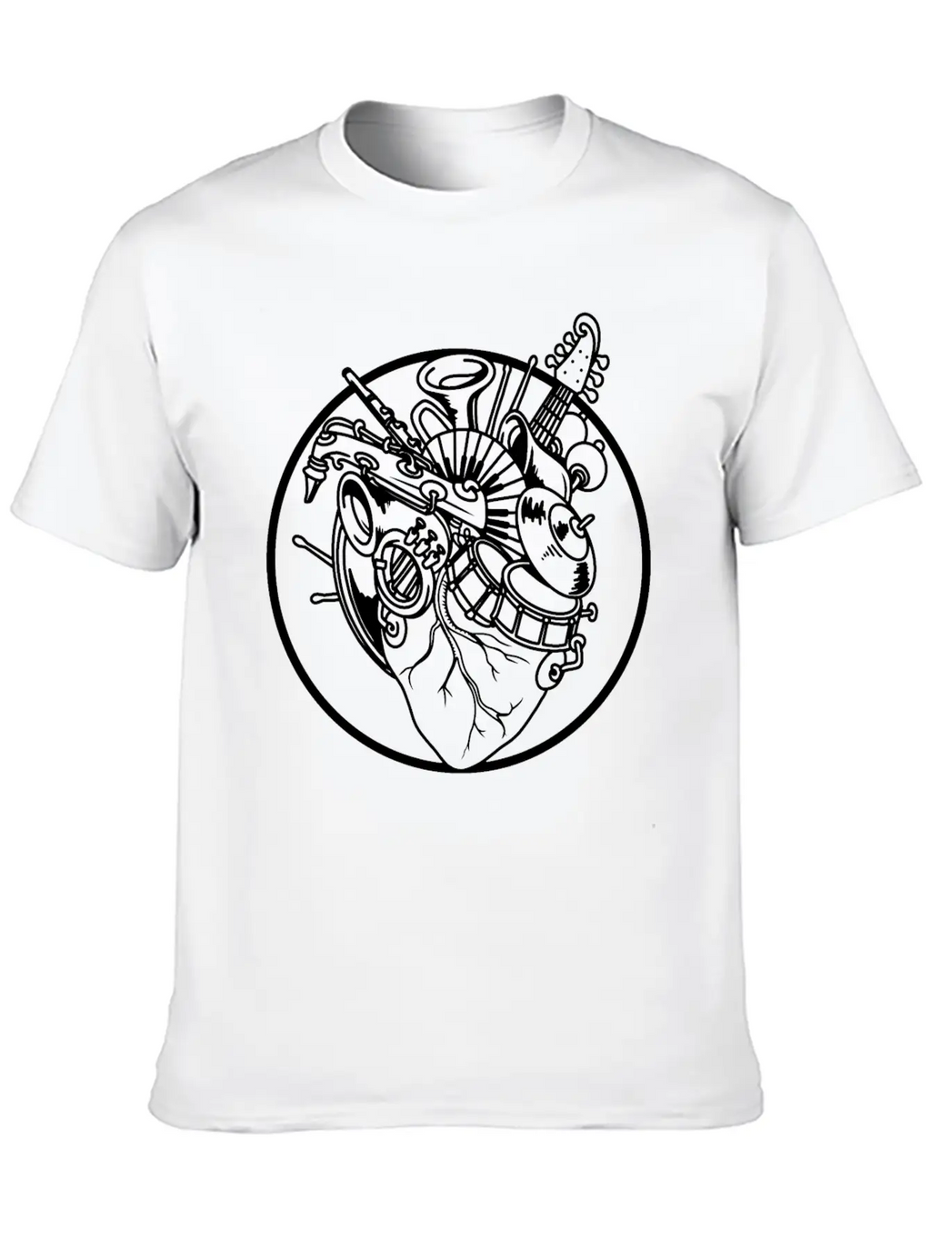 Musician Breathable Graphic T-Shirt – Perfect For Casual Days