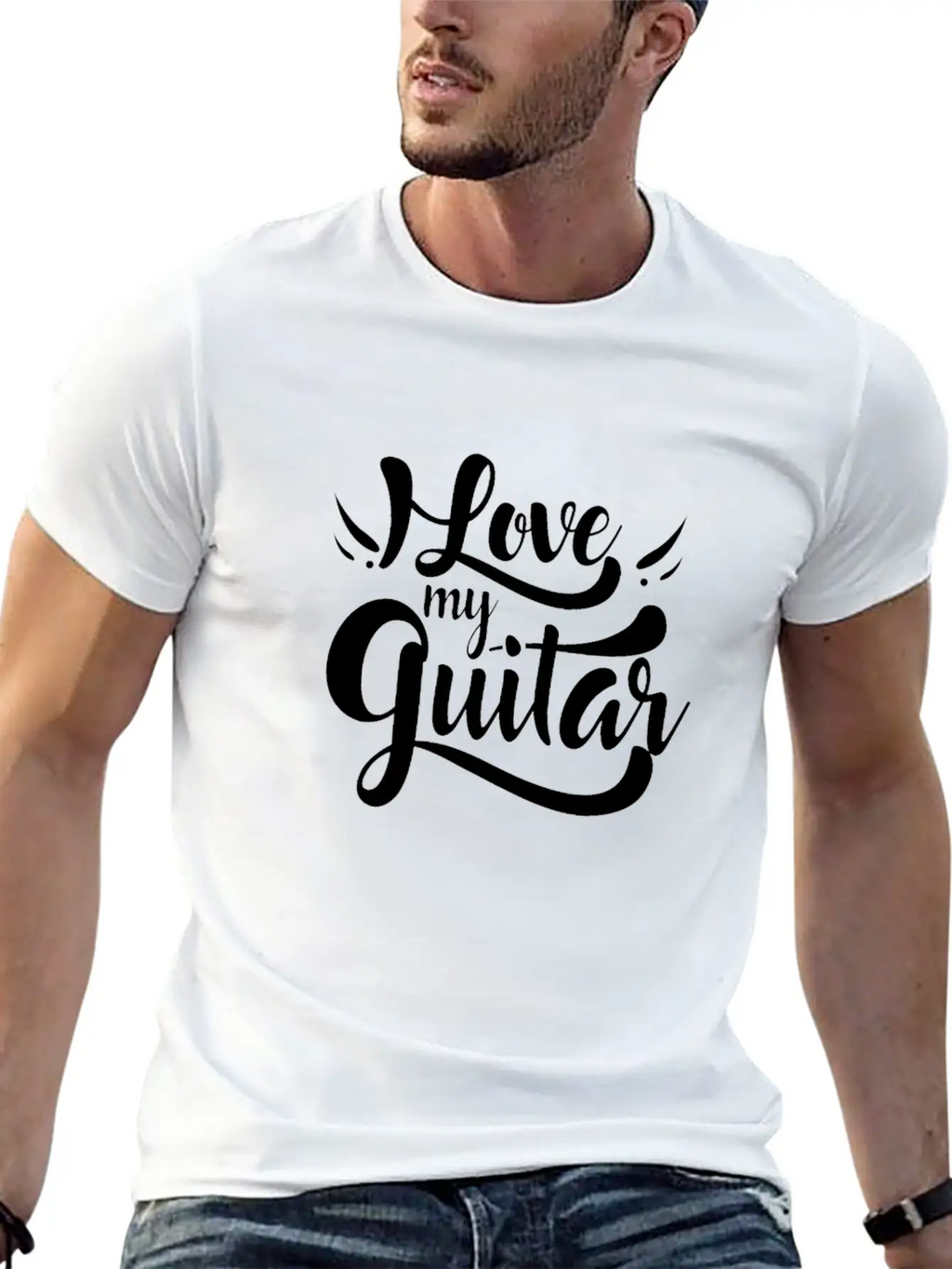 Musician Guitars Guitarist Guitar Electric Guitar Relaxed Everyday Tee – Lightweight And Durable Cotton