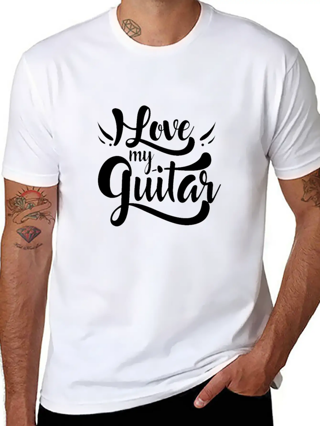 Musician Guitars Guitarist Guitar Electric Guitar Relaxed Everyday Tee – Lightweight And Durable Cotton