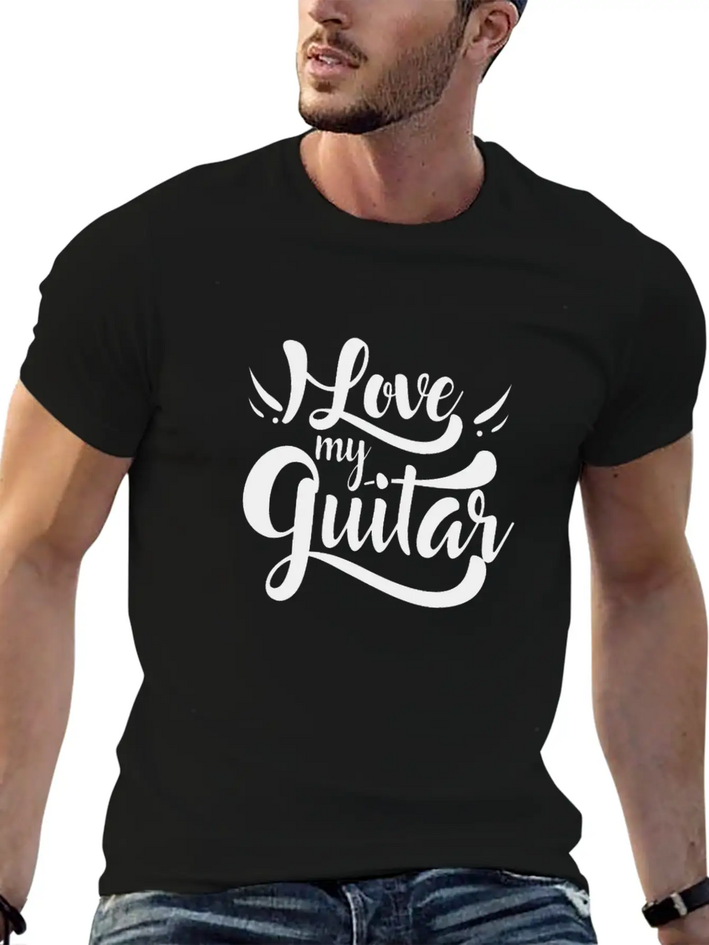 Musician Guitars Guitarist Guitar Electric Guitar Relaxed Everyday Tee – Lightweight And Durable Cotton