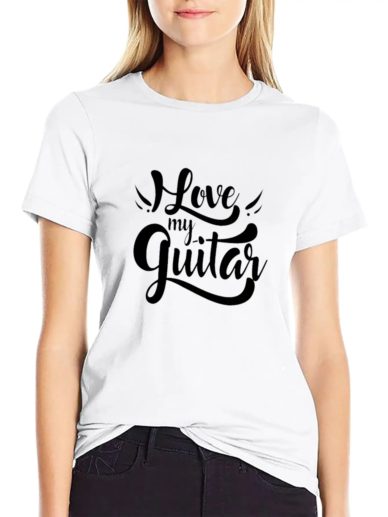 Musician Guitars Guitarist Guitar Electric Guitar Relaxed Everyday Tee – Lightweight And Durable Cotton