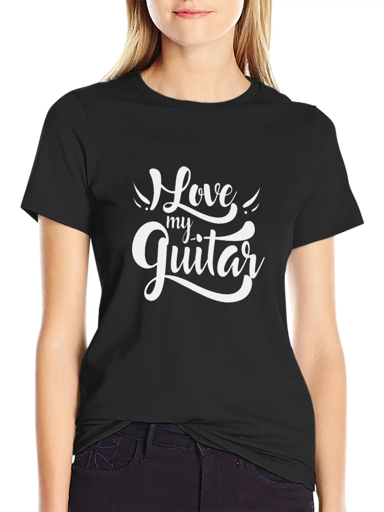 Musician Guitars Guitarist Guitar Electric Guitar Relaxed Everyday Tee – Lightweight And Durable Cotton