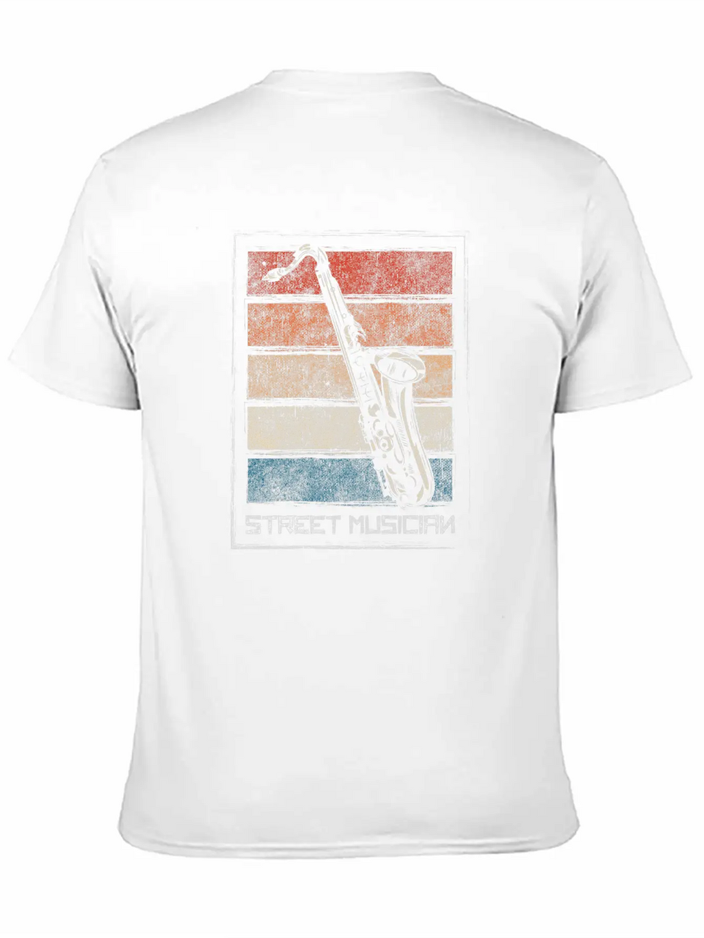 Musician Street Creative Band Stylish Everyday T-Shirt – Unisex Basic Cotton Tee