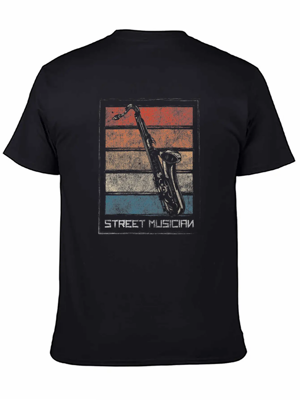 Musician Street Creative Band Stylish Everyday T-Shirt – Unisex Basic Cotton Tee