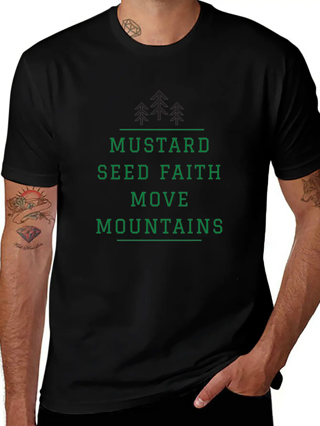 Mustard Seed Faith Timeless Short Sleeve Tee – Comfy And Minimalist Design