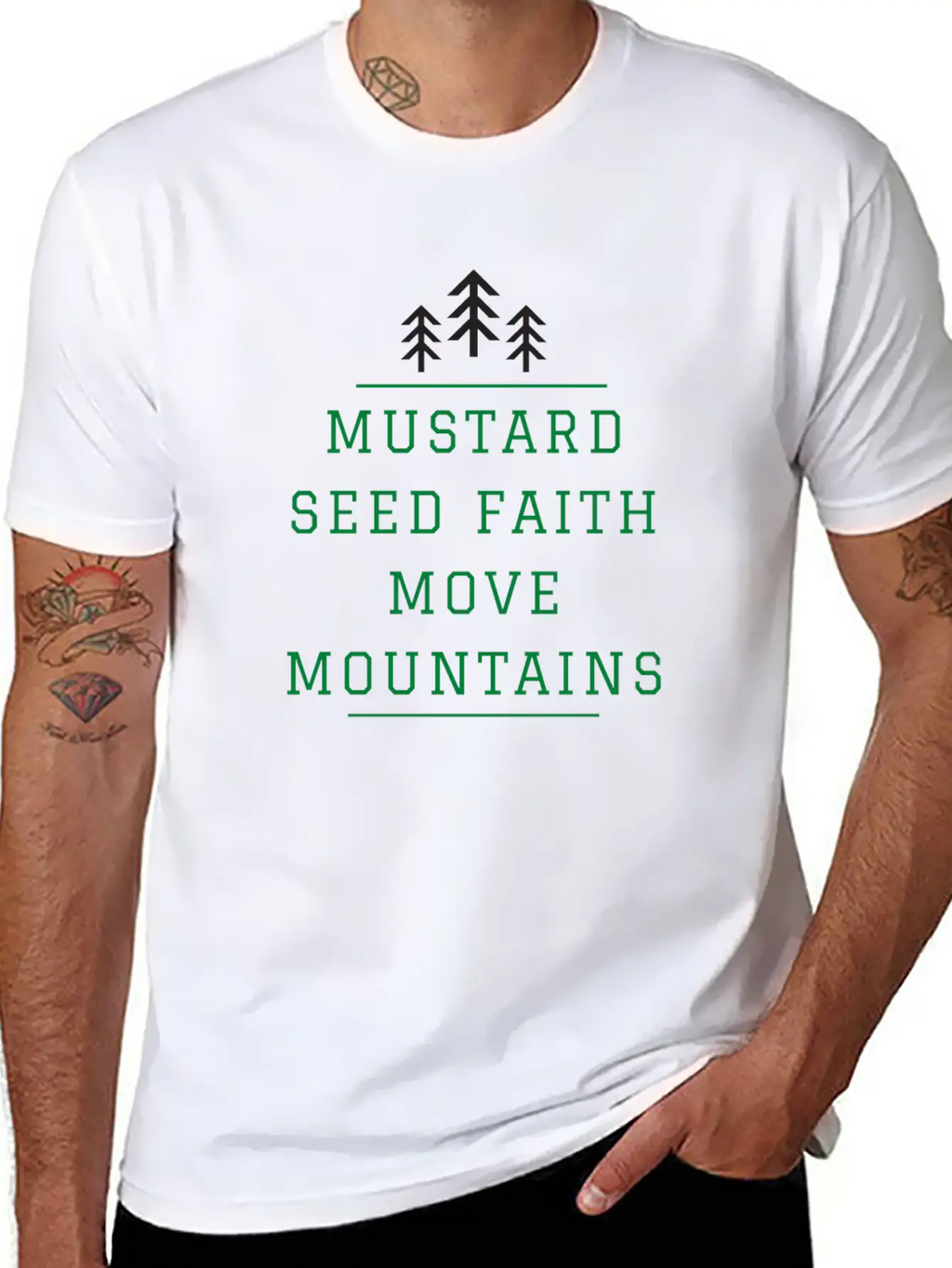 Mustard Seed Faith Timeless Short Sleeve Tee – Comfy And Minimalist Design