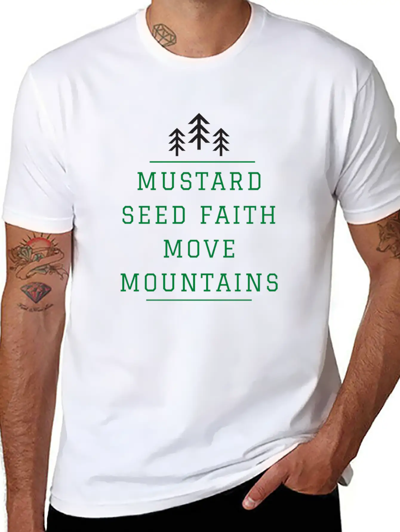 Mustard Seed Faith Timeless Short Sleeve Tee – Comfy And Minimalist Design
