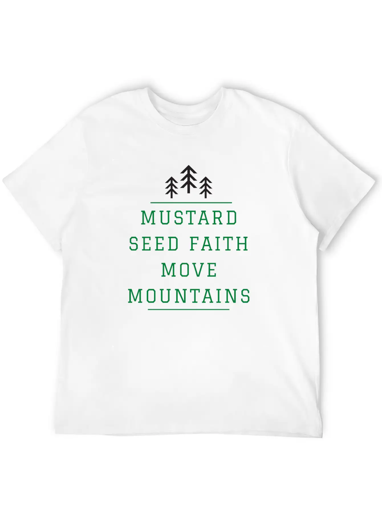 Mustard Seed Faith Timeless Short Sleeve Tee – Comfy And Minimalist Design