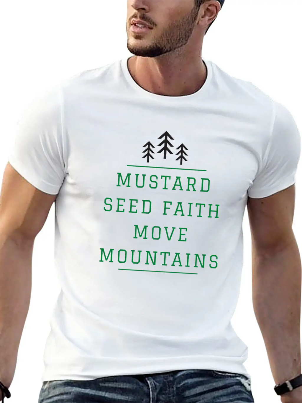 Mustard Seed Faith Timeless Short Sleeve Tee – Comfy And Minimalist Design