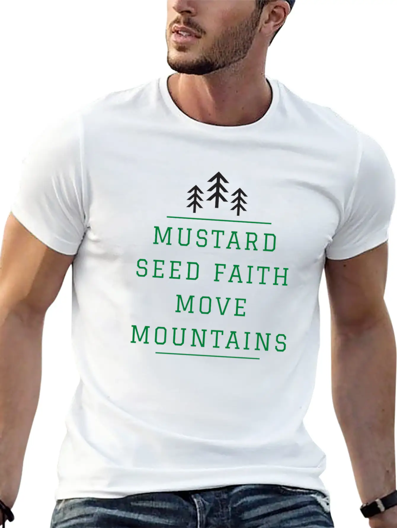 Mustard Seed Faith Timeless Short Sleeve Tee – Comfy And Minimalist Design