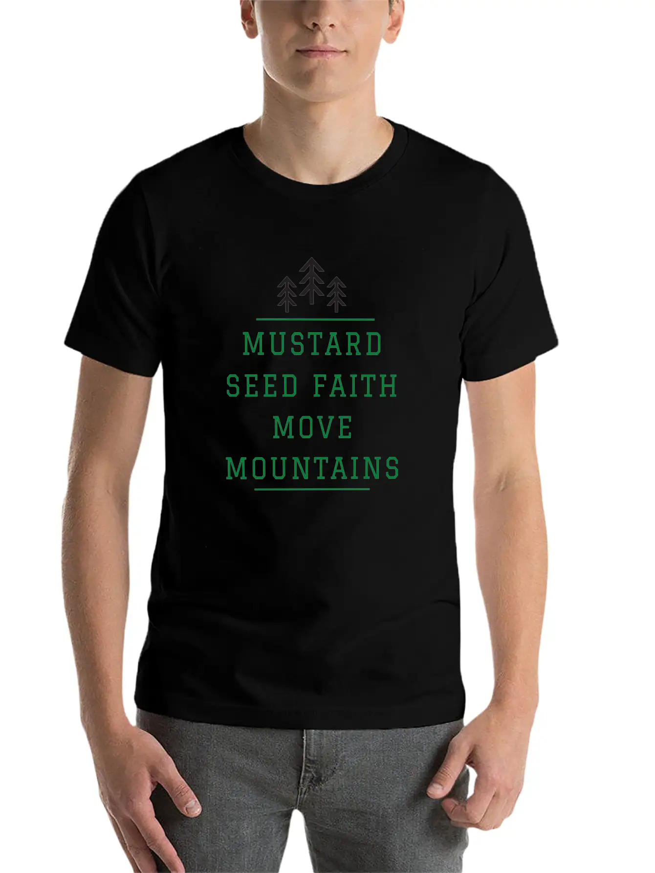 Mustard Seed Faith Timeless Short Sleeve Tee – Comfy And Minimalist Design