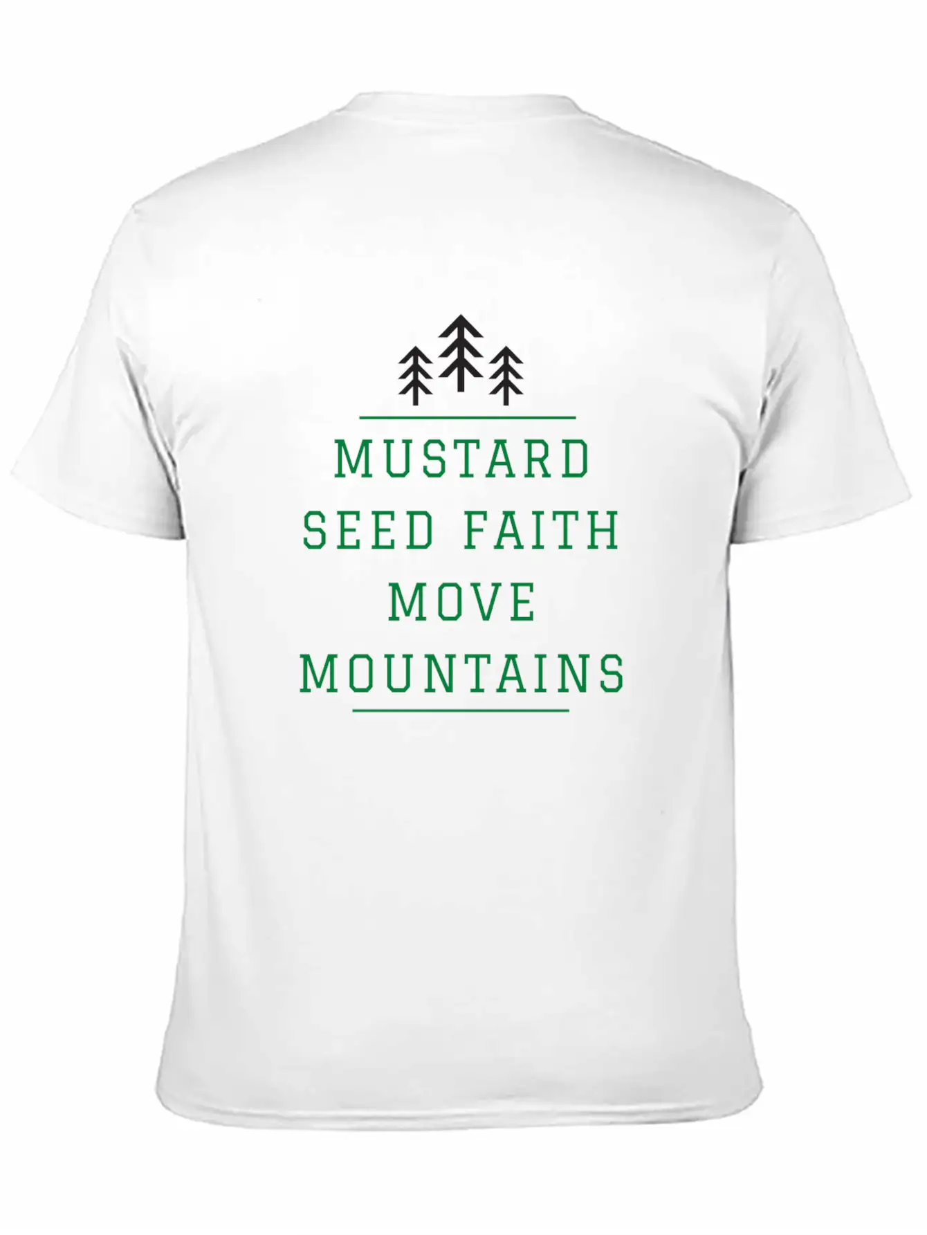 Mustard Seed Faith Timeless Short Sleeve Tee – Comfy And Minimalist Design