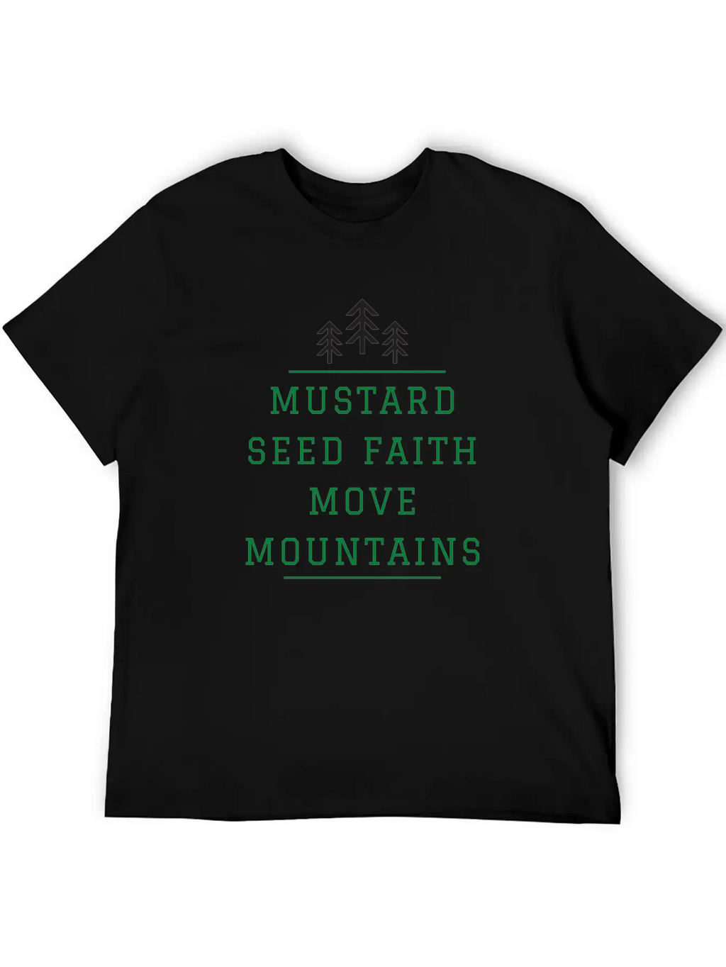 Mustard Seed Faith Timeless Short Sleeve Tee – Comfy And Minimalist Design
