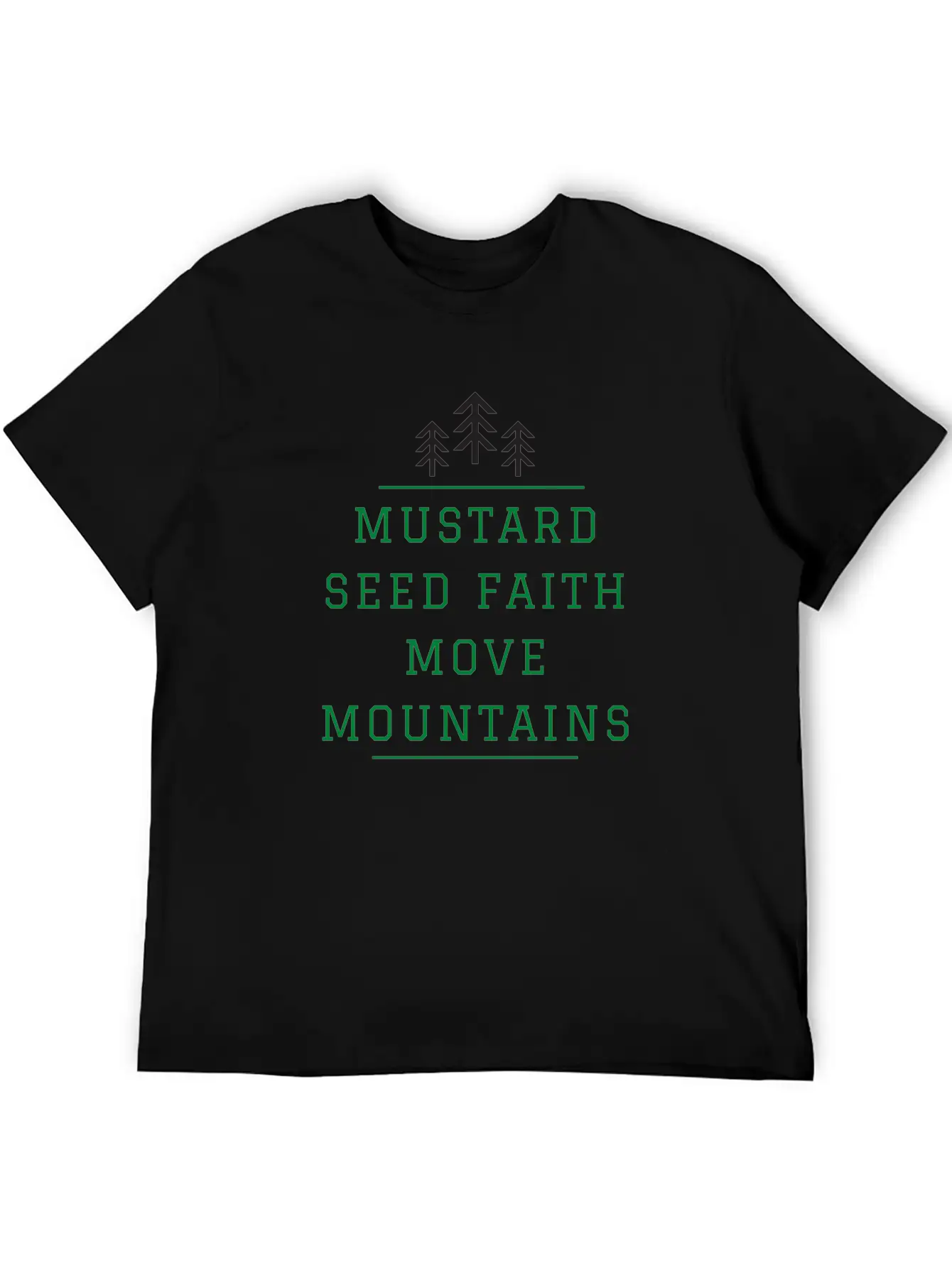 Mustard Seed Faith Timeless Short Sleeve Tee – Comfy And Minimalist Design