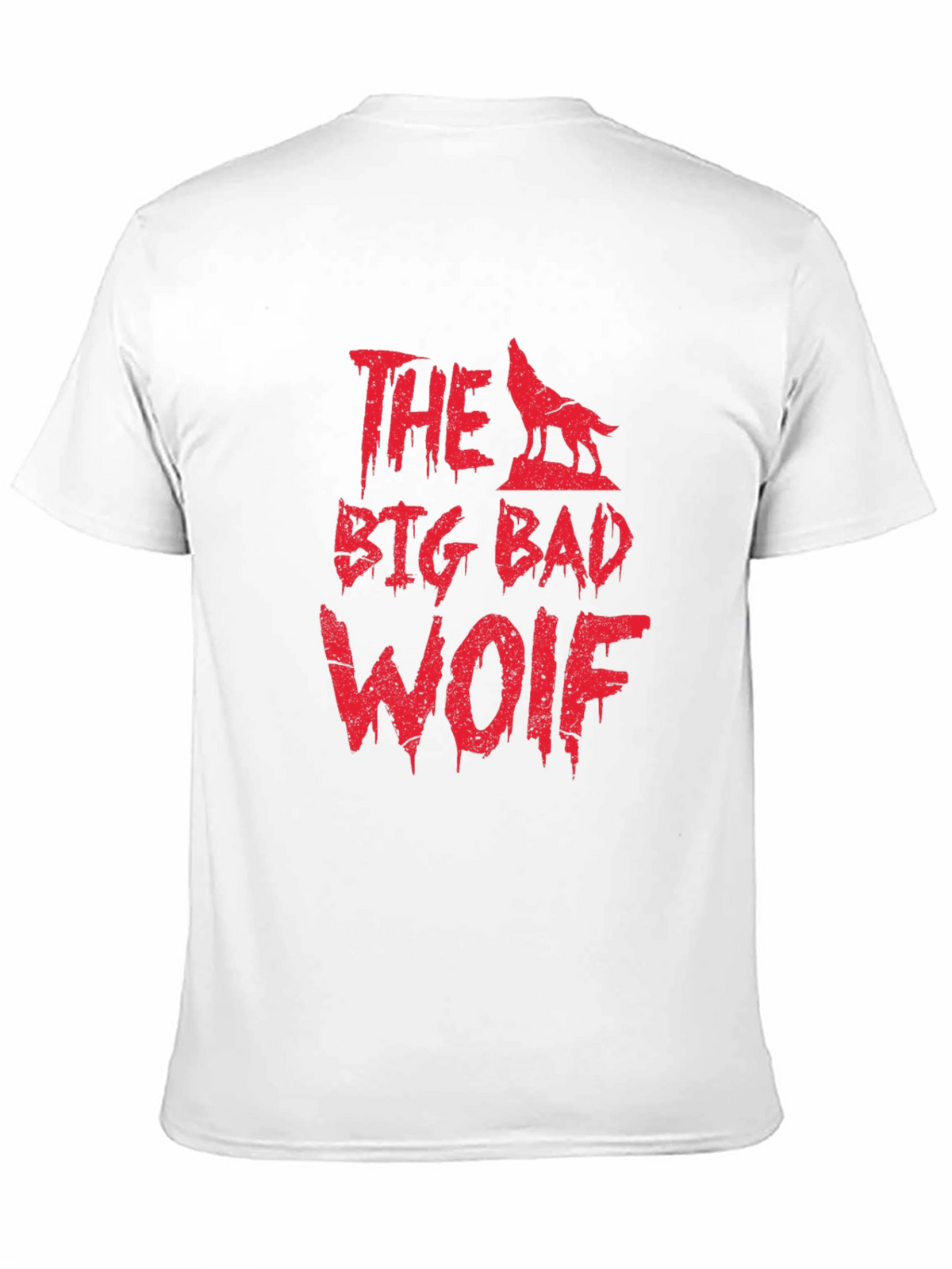 The Big Bad Wolf Graphic Tee - Mens Black T-Shirt